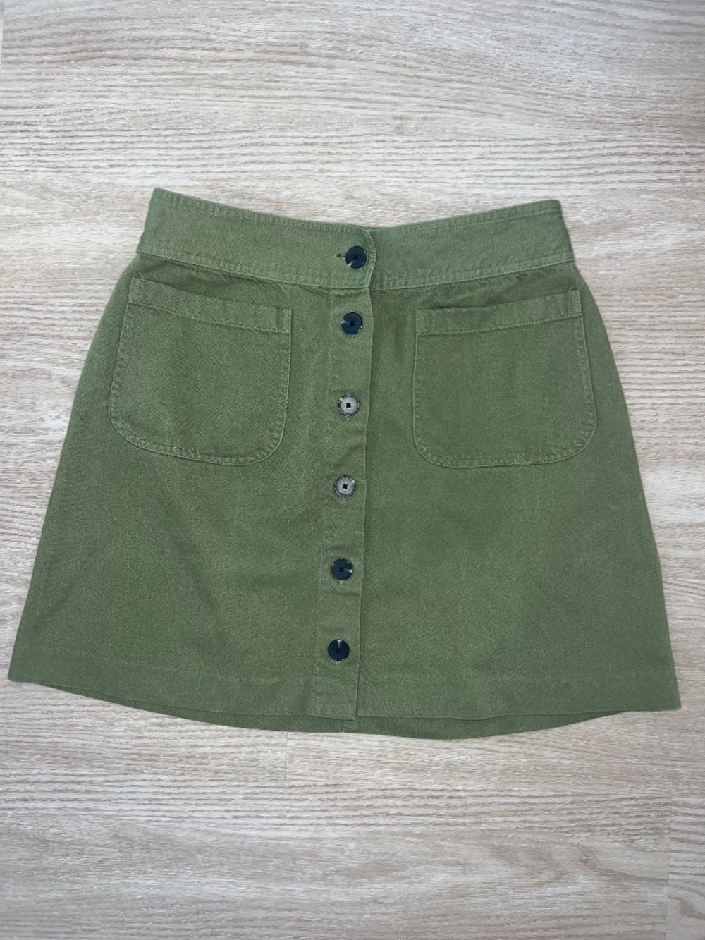 Madewell A-Line Mini Skirt